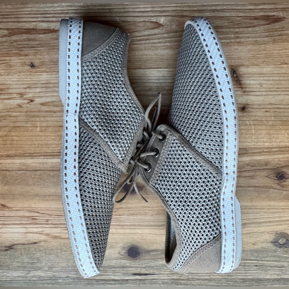 Gutteridge Dal 1878 Woven Neutral Loafers Sneakers Shoes Men's Size 41 USA 8